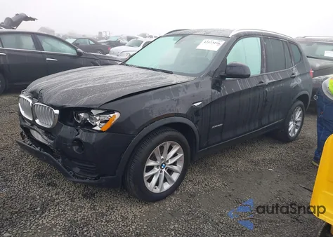 2017 BMW X3 xDrive28I from USA, damaged, VIN 5UXWX9C31H0T17070